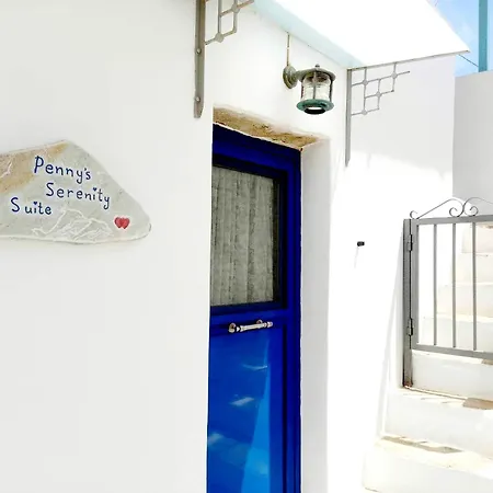Appartamento Charming 2br Hilltop Serenity Suite, Lively Greek Village Triandáros
