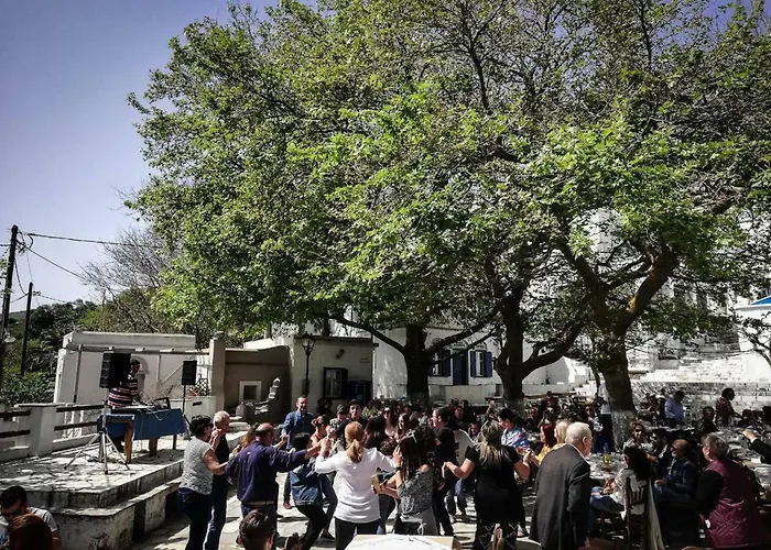 Appartement Charming 2br Hilltop Serenity Suite, Lively Greek Village Triandáros